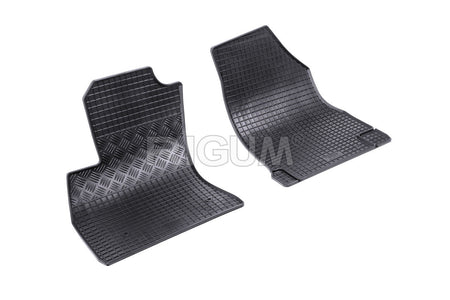 Tapis de voiture Fiat Doblo II, fabrication 2010 - présent, carrosserie van, 2 places #1