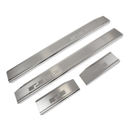 Protection de seuil de porte en acier inoxydable Peugeot Expert II, fabrication 2007 - 2016, carrosserie van #2