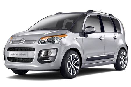 Protection de seuil de porte en acier inoxydable Citroen C3 Picasso fabrication 2009 - 10.2017, carrosserie van