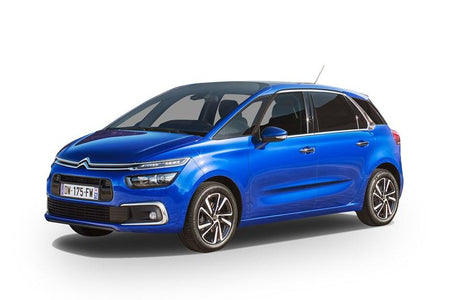Protection de seuil de porte en acier inoxydable Citroen C4 Grand Picasso I fabrication 10.2006 - 08.2013, carrosserie van