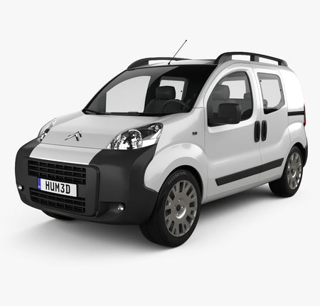 Protection de seuil de porte en acier inoxydable Citroen Nemo 5L fabrication 06.2008 - 2015, carrosserie van
