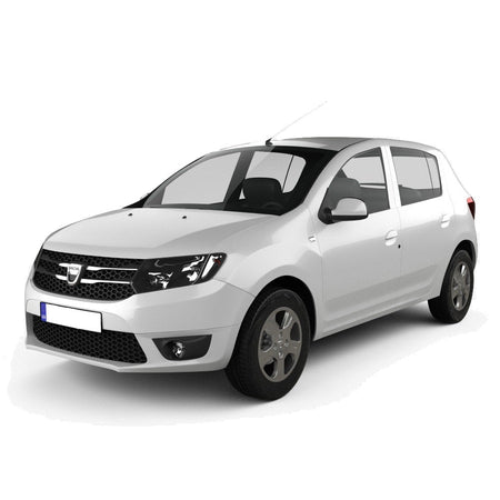 Protection de seuil de porte en acier inoxydable Dacia Sandero III fabrication 01.2021 - présent, carrosserie berline