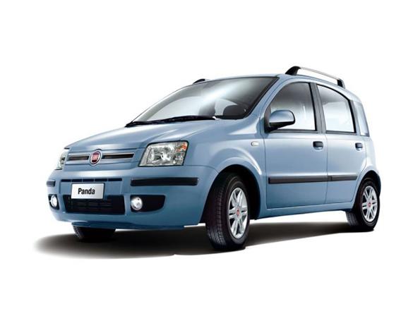 Protection de seuil de porte en acier inoxydable Fiat Panda II fabrication 09.2003 - 12.2012, carrosserie berline