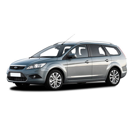 Protection en acier inoxydable pour pédale repos-pied Ford Focus II fabrication 2004 - 02.2011, carrosserie break