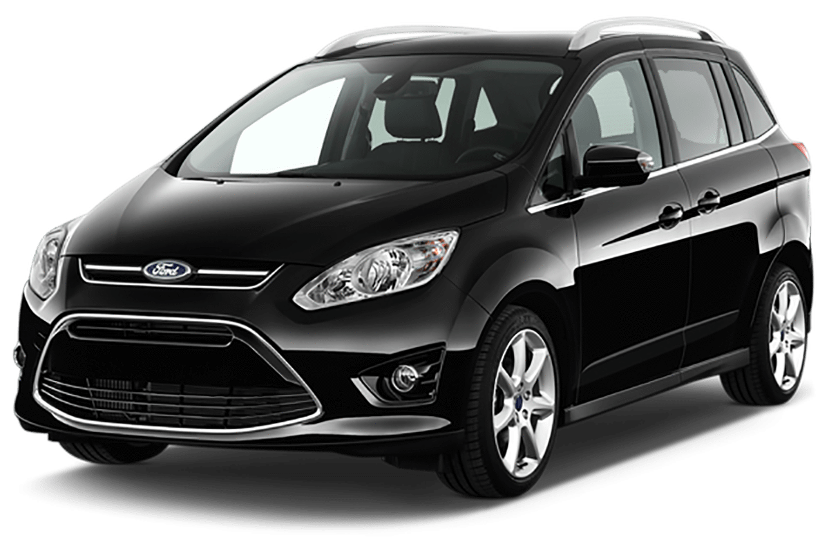 Protection en acier inoxydable pour pédale repos-pied Ford Grand C-Max II fabrication 11.2010 - 06.2019, carrosserie van
