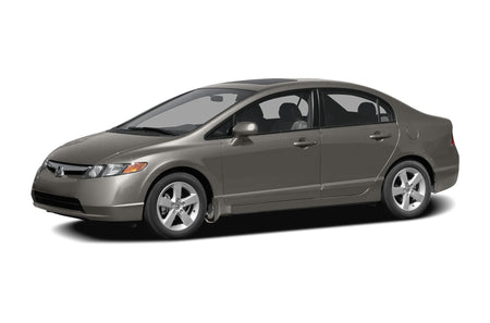 Protection de seuil de porte en acier inoxydable Honda Civic VIII fabrication 2006 - 2012, carrosserie berline