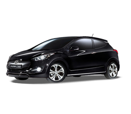 Tapis avec bords relevés Hyundai I30 III fabrication 02.2017 - présent, carrosserie coupé