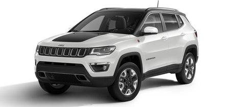 Protection de seuil de porte en acier inoxydable Jeep Compass II fabrication 08.2017 - présent, carrosserie suv
