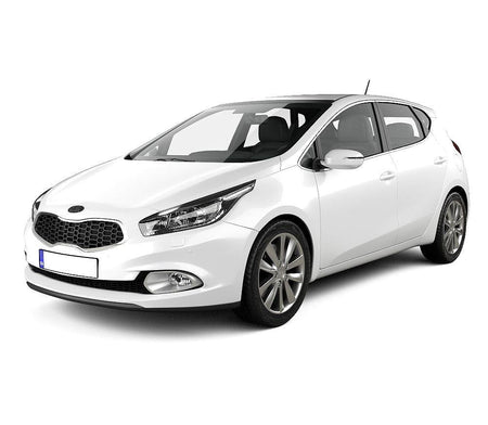 Protection de seuil de porte en acier inoxydable Kia Ceed II fabrication 05.2012 - 08.2018, carrosserie berline