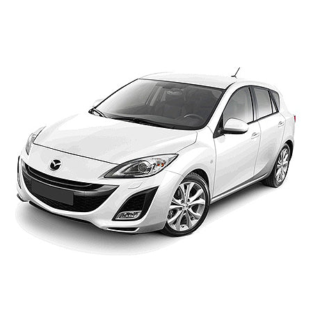 Protection en acier inoxydable pour pédale repos-pied Mazda 3 II fabrication 05.2009 - 08.2013, carrosserie break