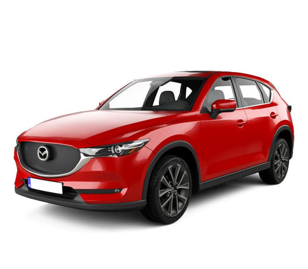 Protection de seuil de porte en acier inoxydable Mazda CX-5 II fabrication 07.2017 - présent, carrosserie suv