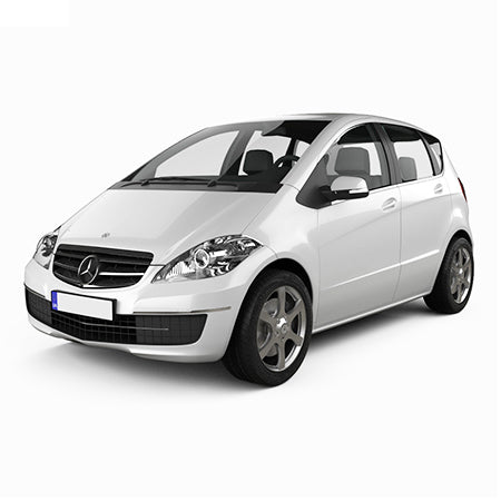 Protection de seuil de porte en acier inoxydable Mercedes Classe A W169 fabrication 09.2004 - 08.2012, carrosserie berline