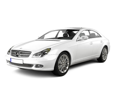 Tapis avec bords relevés Mercedes CLS C219 fabrication 06.2004 - 10.2010, carrosserie coupé