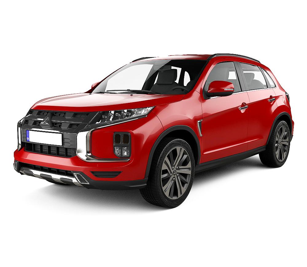 Protection de seuil de porte en acier inoxydable Mitsubishi ASX fabrication 05.2010 - 2013, carrosserie suv