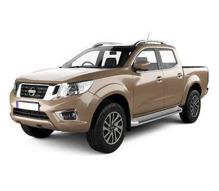 Protection de seuil de porte en acier inoxydable Nissan Navara fabrication 01.2016 - 2022, carrosserie pick-up