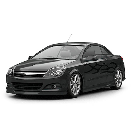 Tapis de voiture Opel Astra H fabrication 2004 - 12.2014, carrosserie coupé