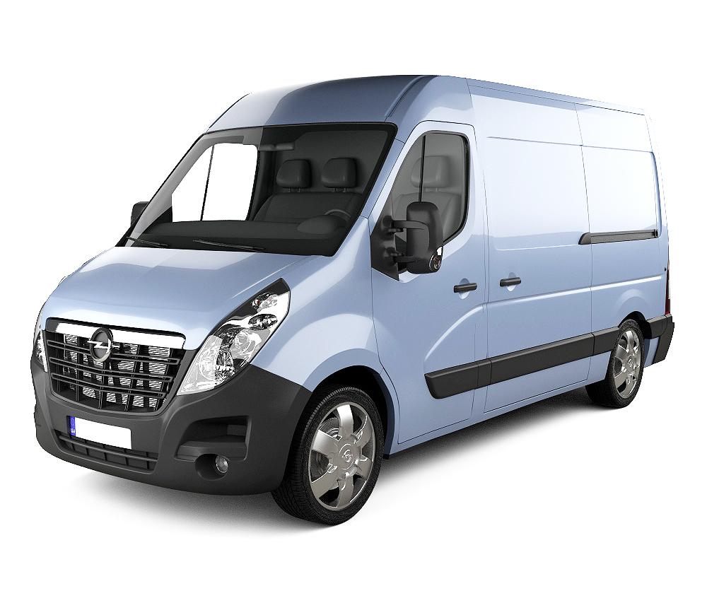 Tapis avec bords relevés Opel Movano B fabrication 2010 - 2021, carrosserie van