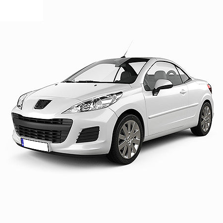 Tapis en moquette de voiture Peugeot 407 207 fabrication 2006 - 2012, carrosserie cabrio