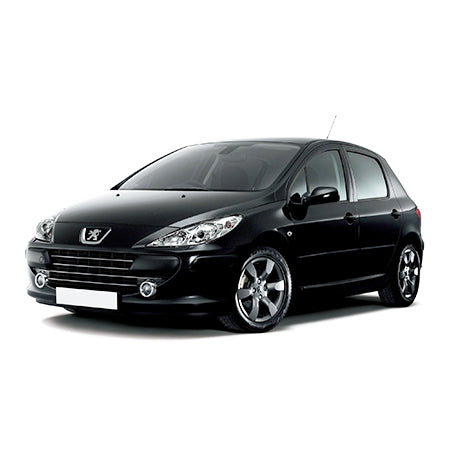 Tapis avec bords relevés Peugeot 307 208 II fabrication 06.2019 - présent, carrosserie berline