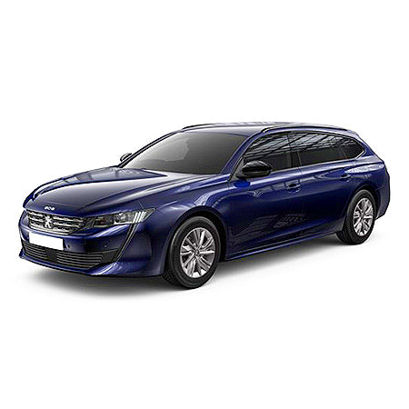 Tapis avec bords relevés Peugeot 508 II Hybrid fabrication 06.2019 - présent, carrosserie break