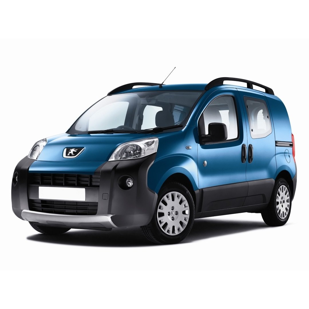 Protection de seuil de porte en acier inoxydable Peugeot Bipper Tepee fabrication 06.2008 - 2017, carrosserie van