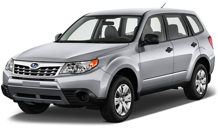 Tapis avec bords relevés Subaru Forester III fabrication 03.2008 - 01.2013, carrosserie suv