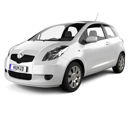 Tapis avec bords relevés Toyota Yaris Verso fabrication 2000 - 2006, carrosserie van