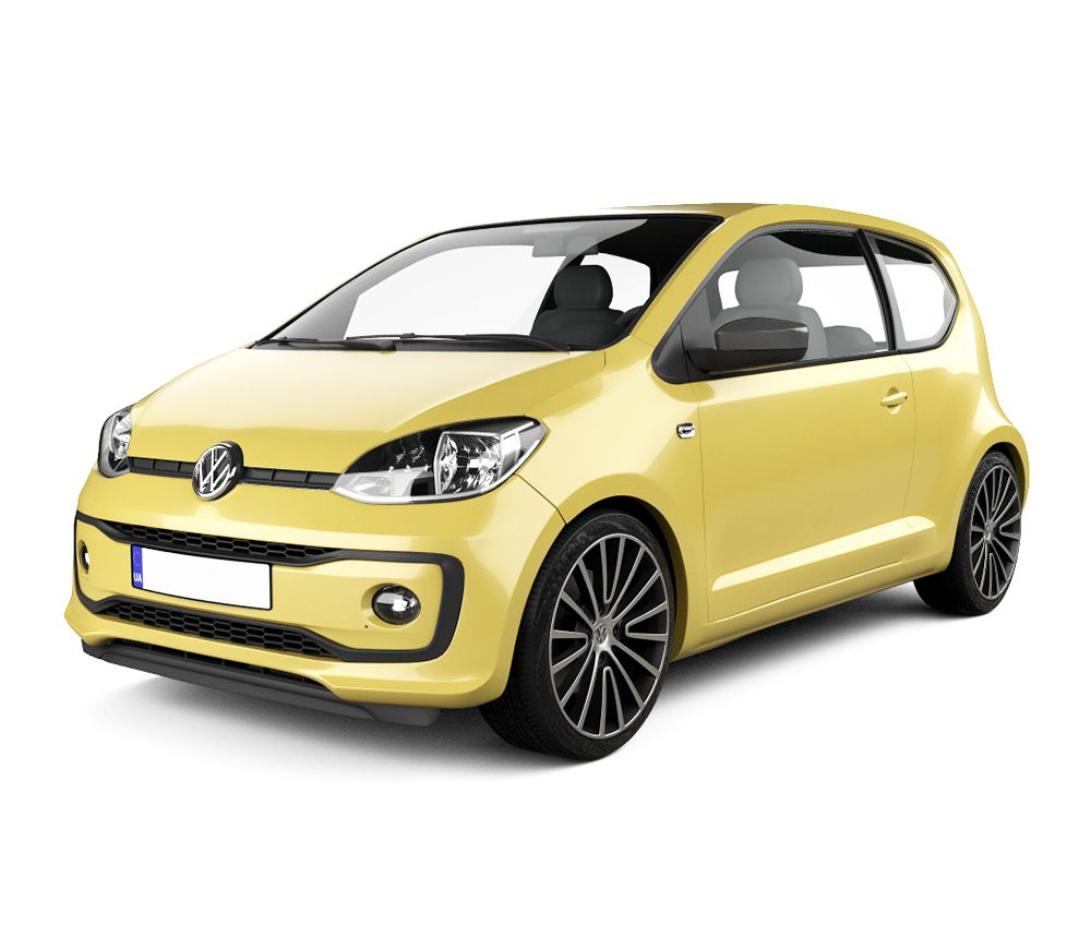 Tapis de voiture Volkswagen e-up! fabrication 09.2019 - 2023, carrosserie berline