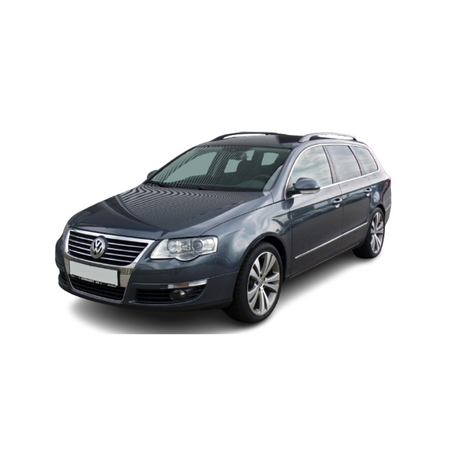 Protection de seuil de porte en acier inoxydable Volkswagen Passat B6 fabrication 2005 - 09.2010, carrosserie break