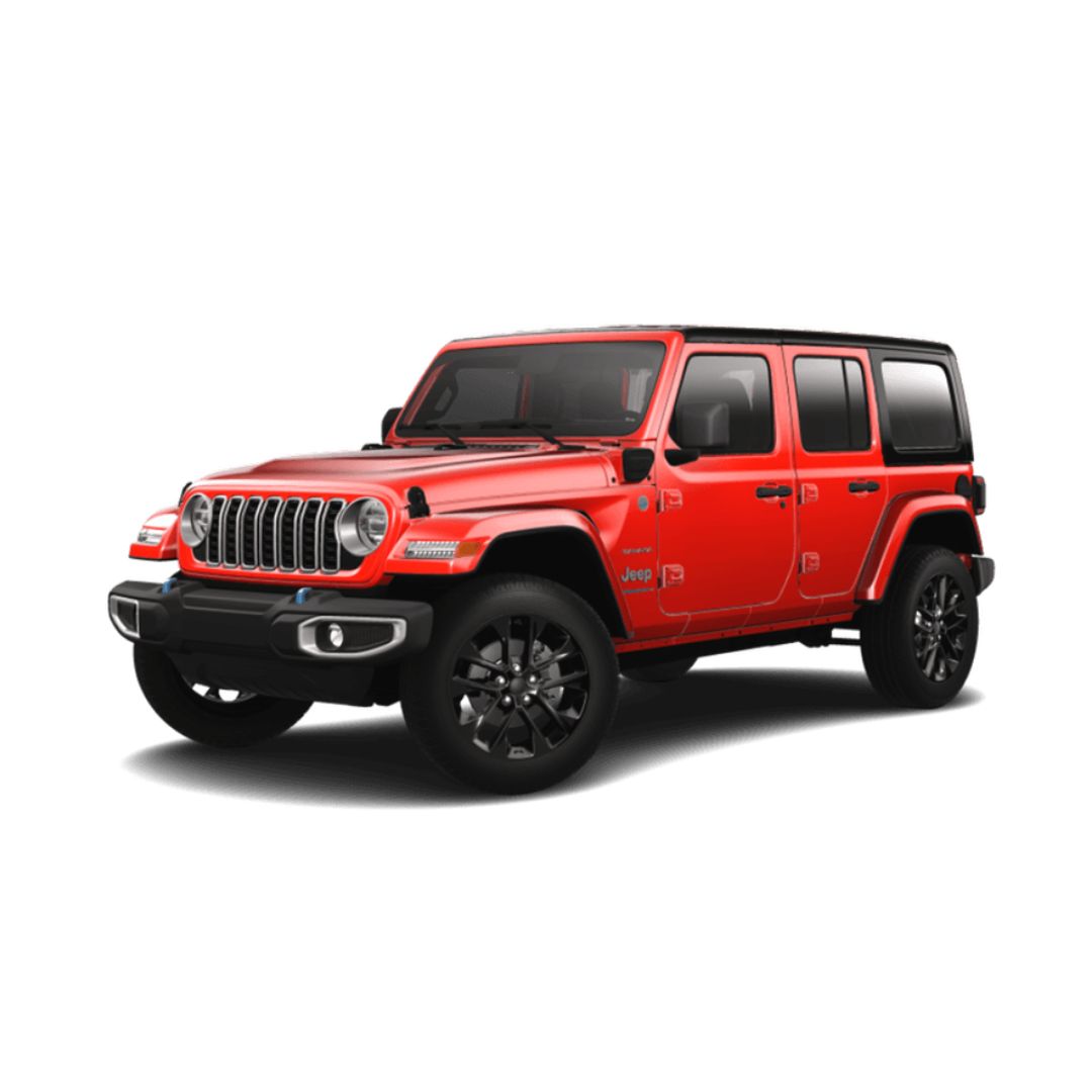 Tapis avec bords relevés Jeep Wrangler PHEV fabrication 2021 - présent, carrosserie suv