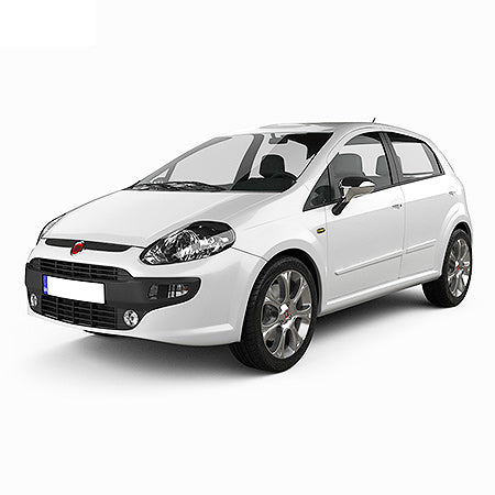 Tapis avec bords relevés Fiat Punto Evo fabrication 2005 - 2018, carrosserie berline