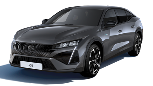 Tapis avec bords relevés Peugeot 408 PHEV fabrication 2023 - présent, carrosserie suv