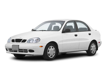 Tapis de voiture Daewoo Lanos fabrication 1997 - 2004, carrosserie sedán