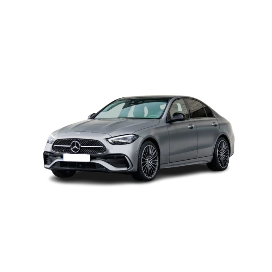Tapis avec bords relevés Mercedes Classe C W206 PHEV fabrication 10.2021 - présent, carrosserie sedán