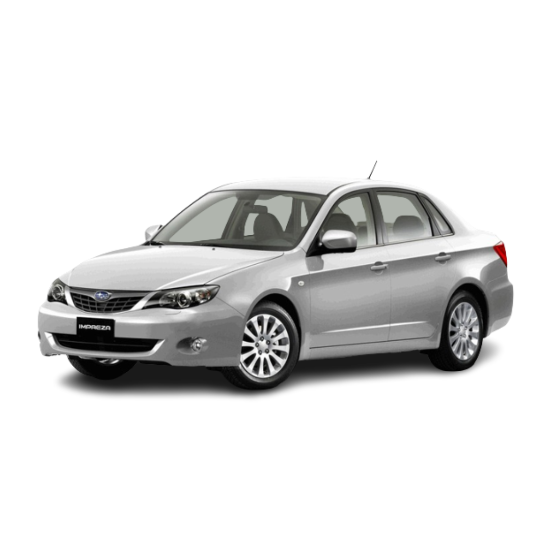 Tapis avec bords relevés Subaru Impreza III fabrication 09.2007 - 2011, carrosserie sedán