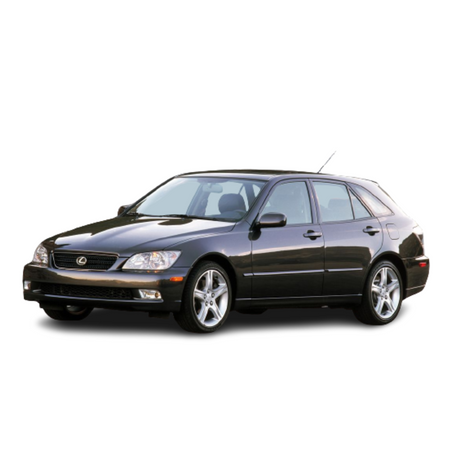 Tapis avec bords relevés Lexus IS I fabrication 1998 - 2005, carrosserie break