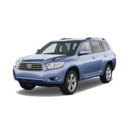 Tapis avec bords relevés Toyota Highlander II (XU40) fabrication 2008 - 2010, carrosserie suv