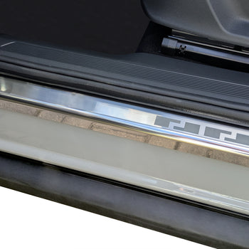 Protection de seuil de porte en acier inoxydable Skoda Elroq, fabrication 01.2025 - présent, carrosserie suv | 08-0597