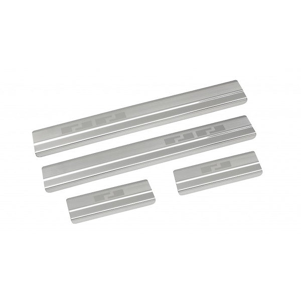 Protection de seuil de porte en acier inoxydable Toyota C-HR PHEV, fabrication 10.2023 - présent, carrosserie suv | 08-0714