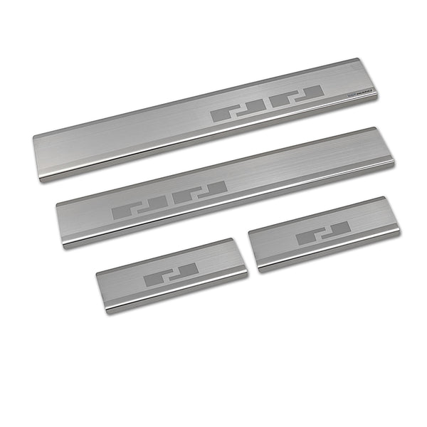 Protection de seuil de porte en acier inoxydable Opel Grandland II PHEV, fabrication 10.2024 - présent, carrosserie suv | 08-0946