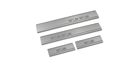 Protection de seuil de porte en acier inoxydable Opel Grandland II Hybrid (MHEV), fabrication 10.2024 - présent, carrosserie suv | 08-0946