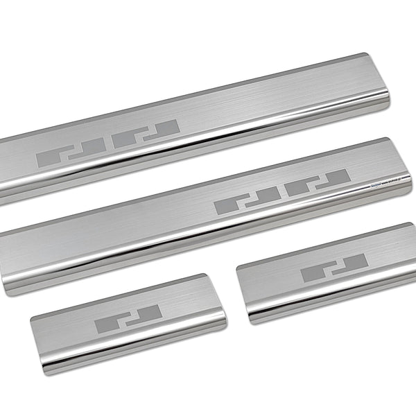 Protection de seuil de porte en acier inoxydable Citroen C3 IV, fabrication 04.2024 -présent, carrosserie berline | 08-1162