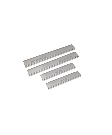 Protection de seuil de porte en acier inoxydable Volkswagen Amarok, fabrication 2022 - présent, carrosserie pick-up | 08-1206