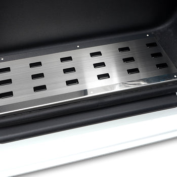 Protection de seuil de porte en acier inoxydable Ford Transit Custom II, fabrication 2024 - présent, carrosserie van | 08-1236