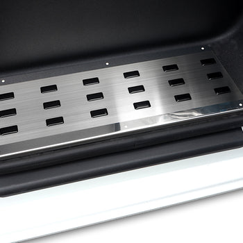 Protection de seuil de porte en acier inoxydable Ford Tourneo Custom II, fabrication 2024 - présent, carrosserie van | 08-1236