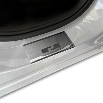 Protection de seuil de porte en acier inoxydable BYD Atto 2 EV, fabrication 02.2025 - présent, carrosserie suv | 08-1580