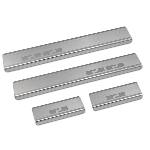 Protection de seuil de porte en acier inoxydable MG ZS Hybrid+, fabrication 09.2024 - présent, carrosserie suv | 08-1872