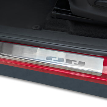 Protection de seuil de porte en acier inoxydable MG ZS Hybrid+, fabrication 09.2024 - présent, carrosserie suv | 08-1872