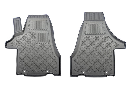 Tapis avec bords relevés Volkswagen T6 Multivan, fabrication 06.2015 - présent, carrosserie van empattement l1	et l2 | 653105