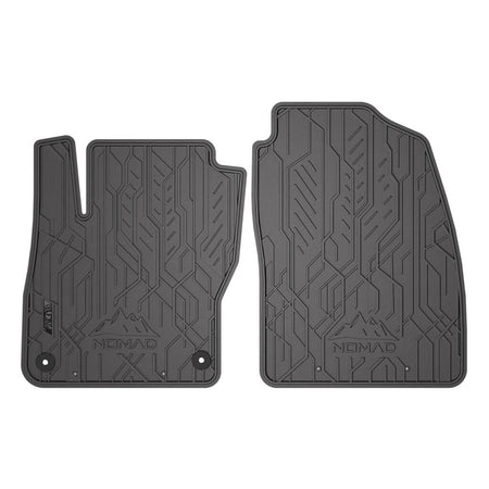 Tapis en caoutchouc avant Ford Focus II, fabrication 2004 - 02.2011, carrosserie berline (2 pcs.) | ND0301